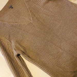 Oversized V Neck Charlotte Russe